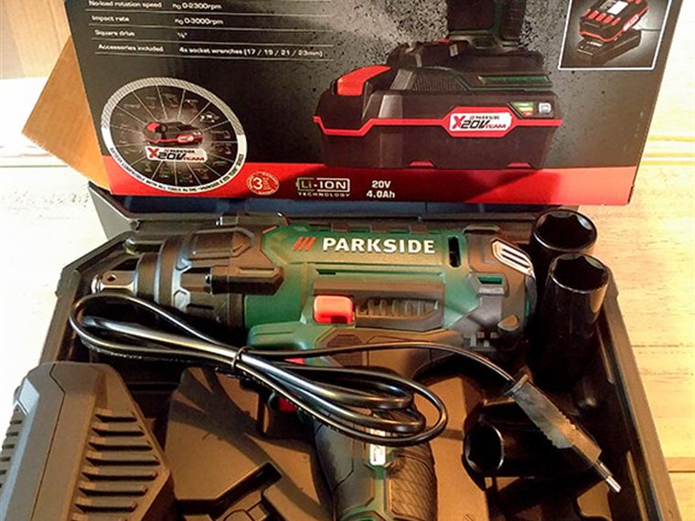 Llave de Impacto Inalámbrica 20V